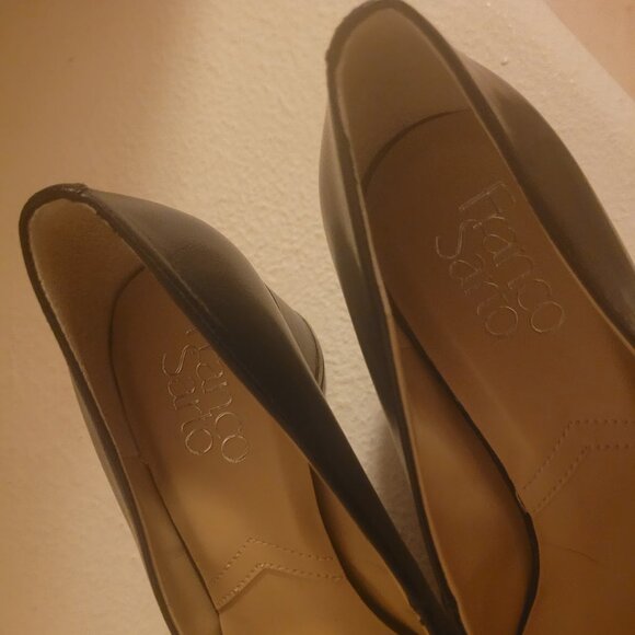 FRANCO SARTO PISA PUMP, BLACK, SIZE 7.5 - Picture 6 of 7